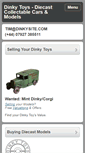 Mobile Screenshot of dinkysite.com